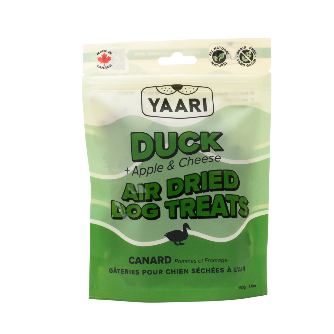 Duck, Apple And Cheese - Air Dried Dog Treats