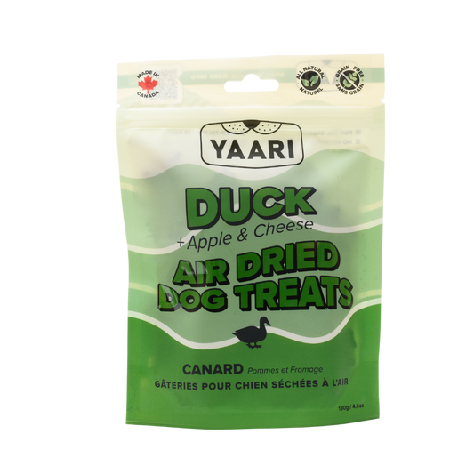 Duck, Apple And Cheese - Air Dried Dog Treats