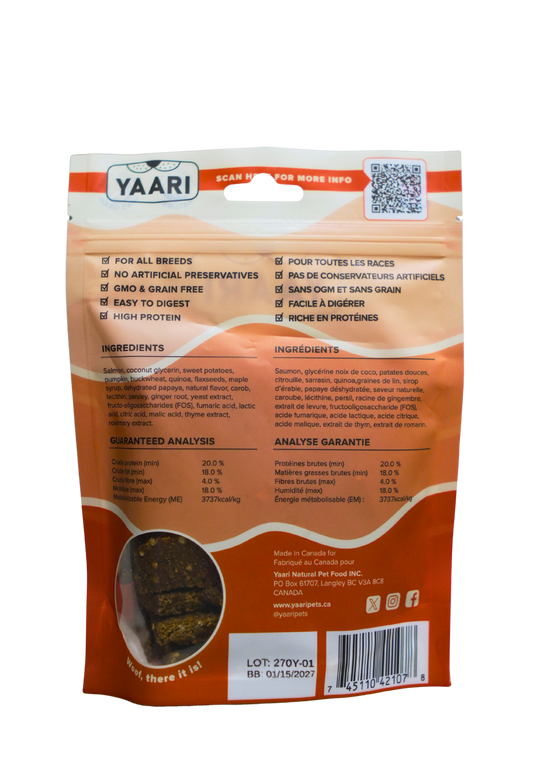 Salmon And Maple Syrup - Air Dried Dog Treats