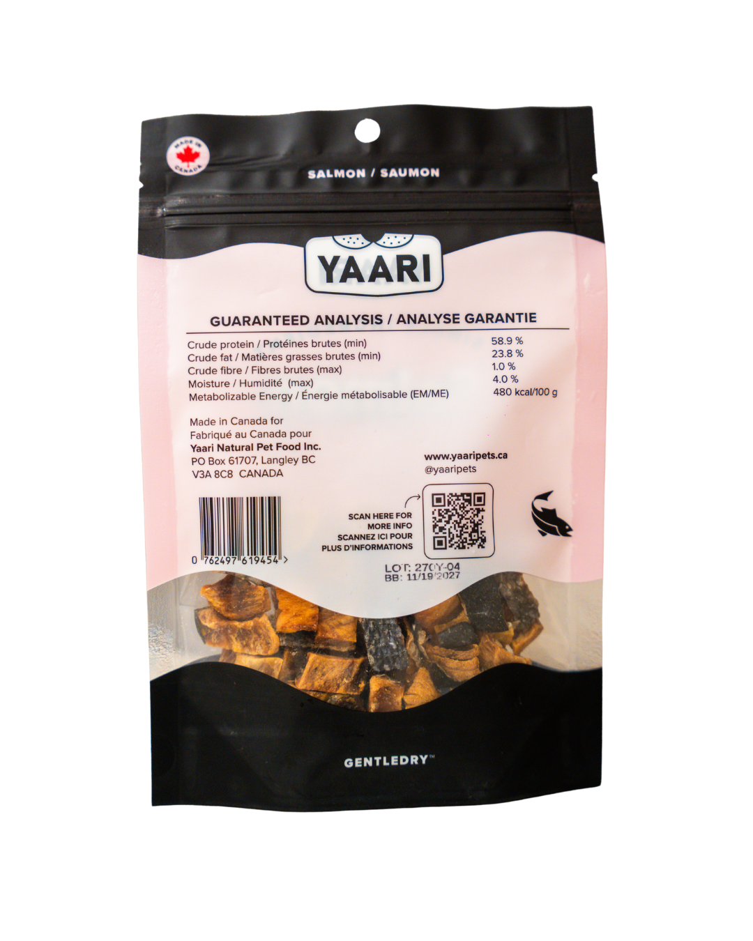 Salmon-Single Ingredient Gently Dried Treats