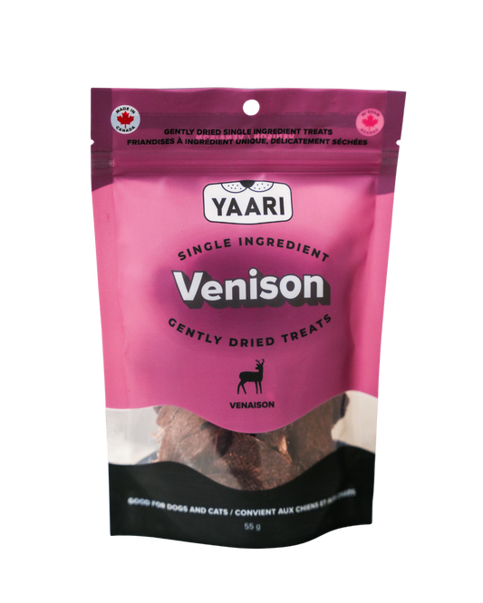 Venison-Single Ingredient Gently Dried Treats