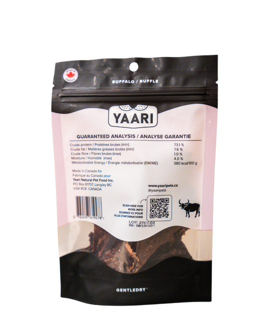 Buffalo-Single Ingredient Gently Dried Treats