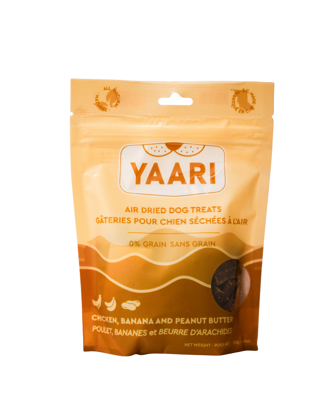 Chicken, Banana And Peanut Butter - Air Dried Dog Treats