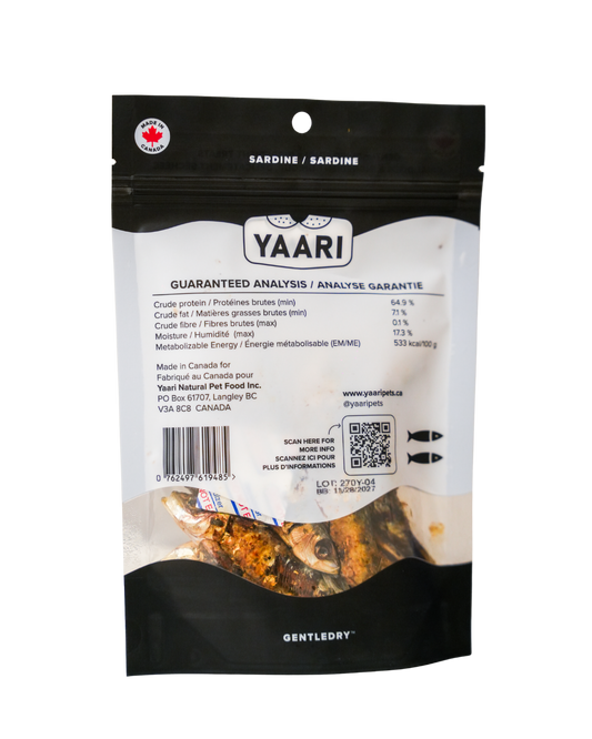Sardine-Single Ingredient Gently Dried Treats